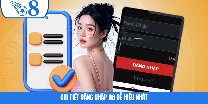 Chi tiết đăng nhập O8 dễ hiểu nhất